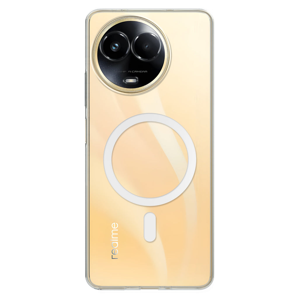 Anti-Yellow Magsafe Clear Case - Realme 11 5G