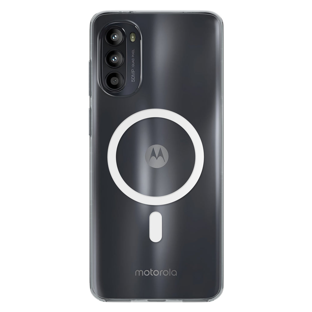 Anti-Yellow Magsafe Clear Case - Moto G52