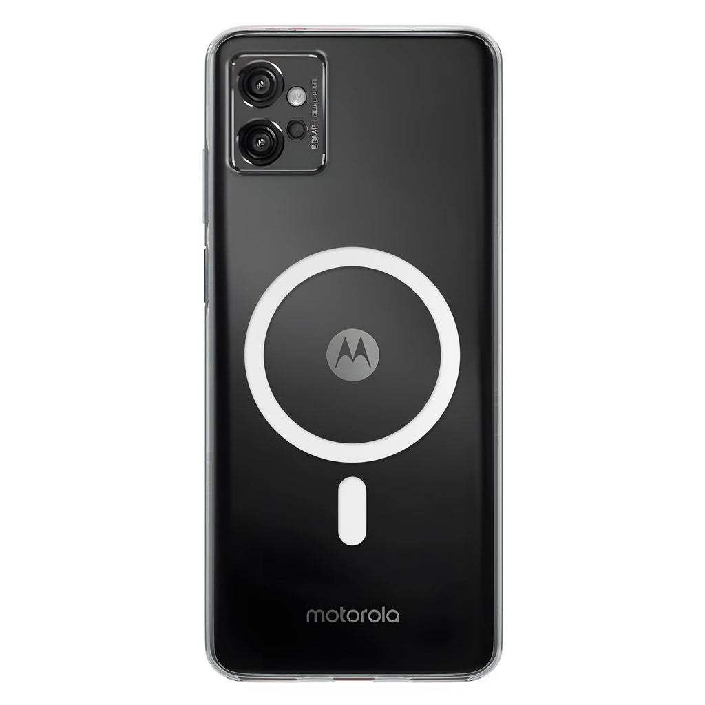 Anti-Yellow Magsafe Clear Case - Moto G32