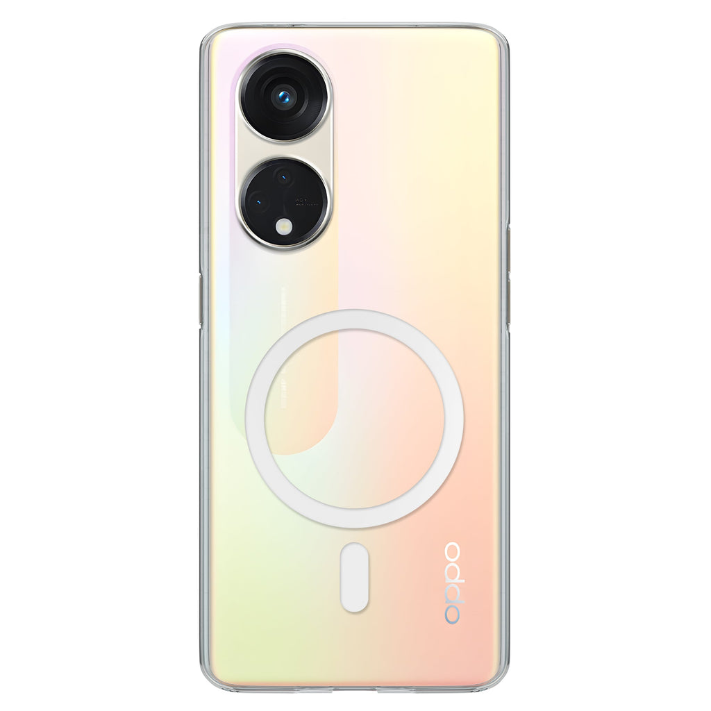 Anti-Yellow Magsafe Clear Case Oppo Reno Series