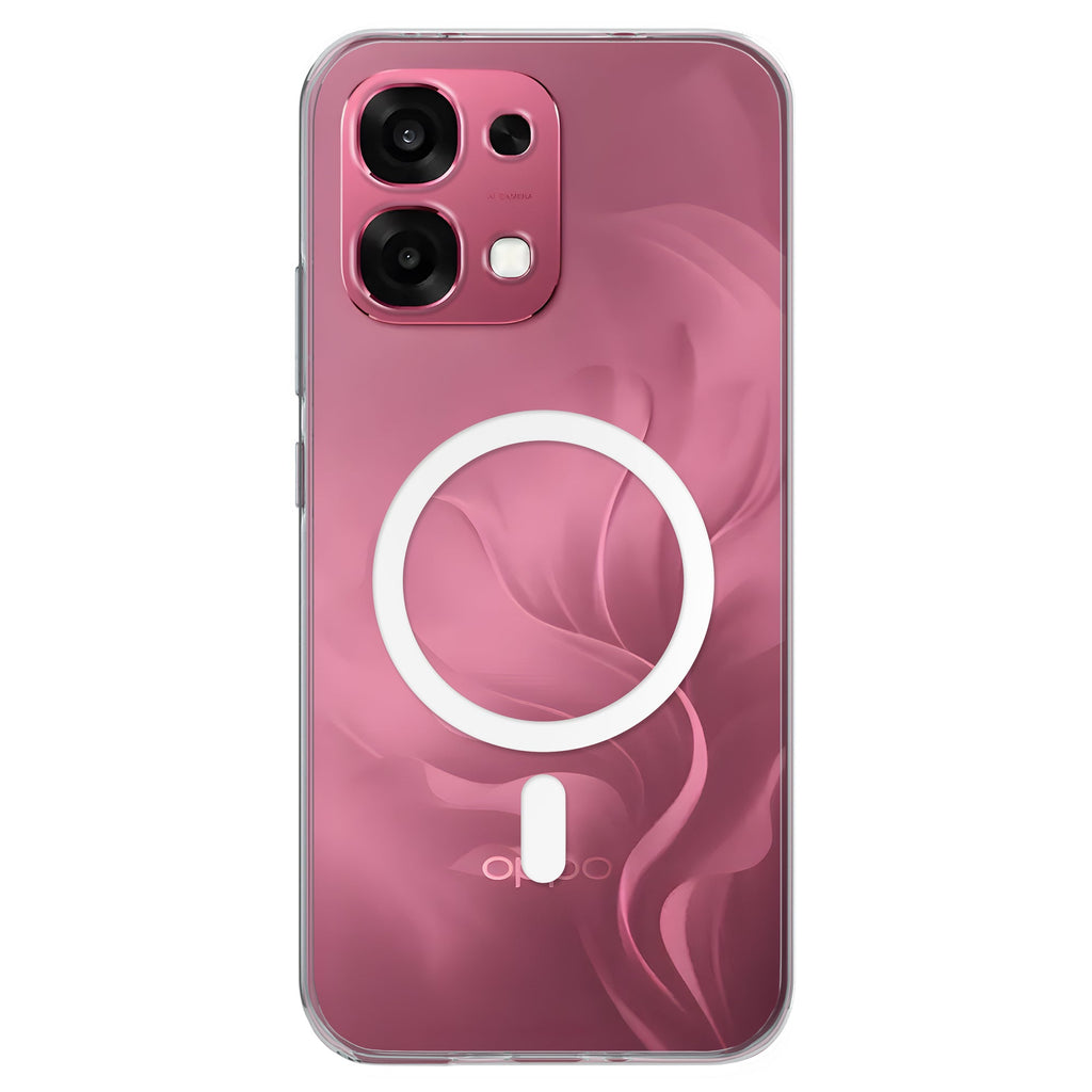 Anti-Yellow Magsafe Clear Case Oppo F Series