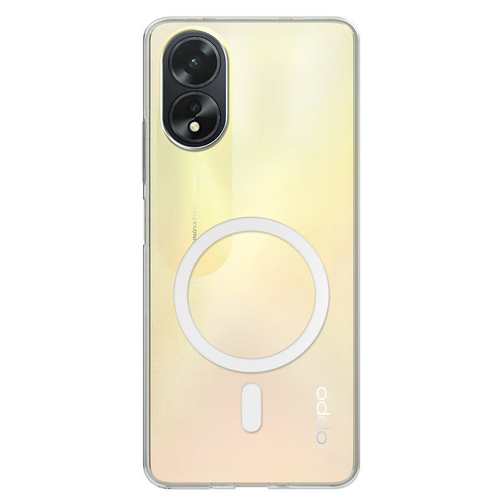 Anti-Yellow Magsafe Clear Case Oppo A Series