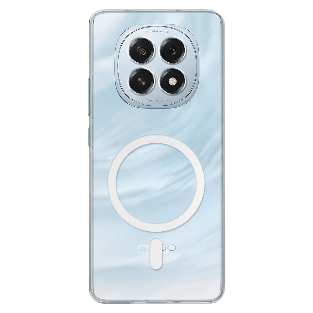 Anti-Yellow Magsafe Clear Case Oppo F Series