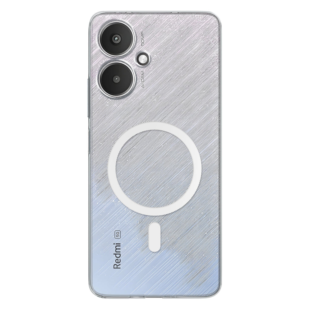 Anti-Yellow Magsafe Clear Case - Redmi 13C 5G