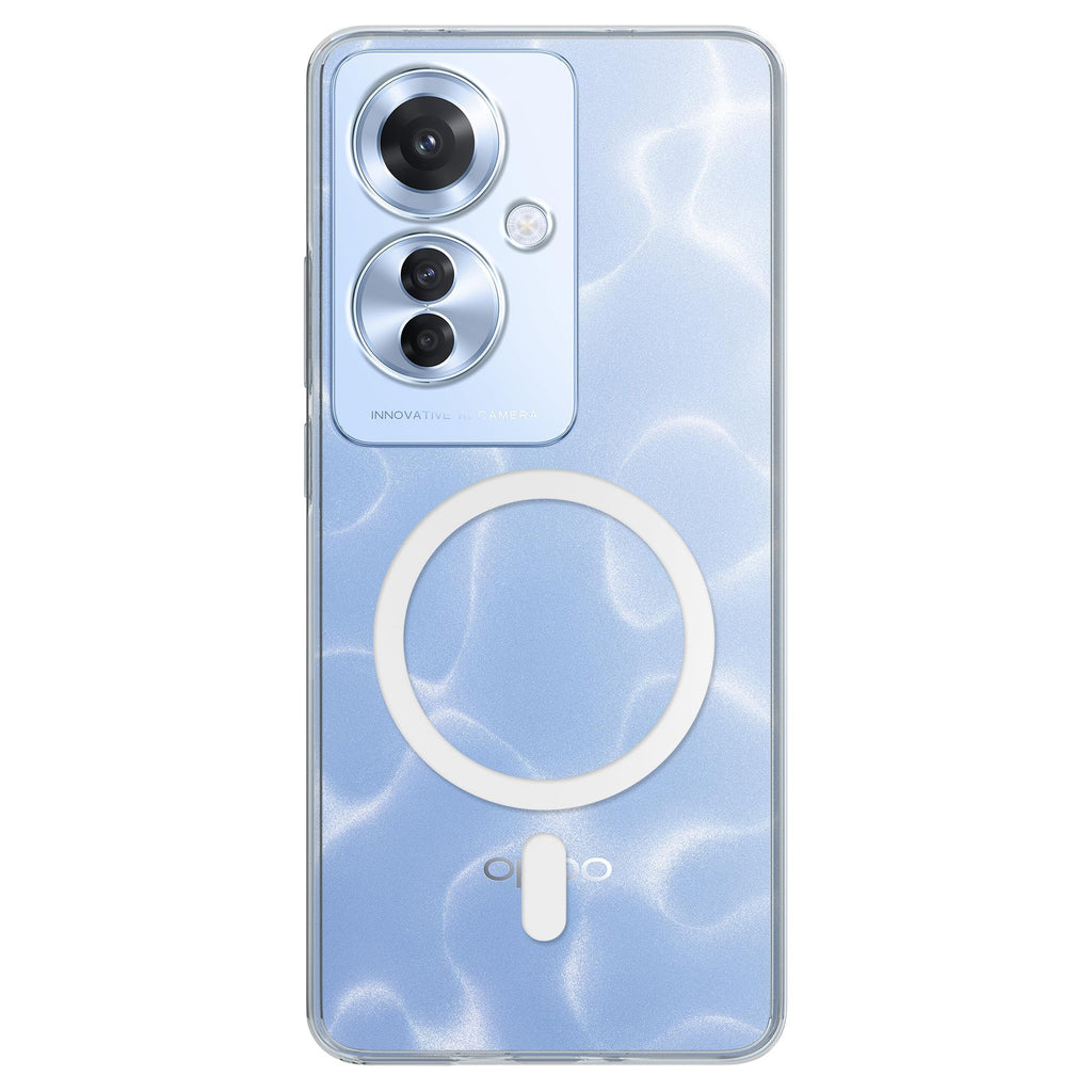 Anti-Yellow Magsafe Clear Case Oppo F Series