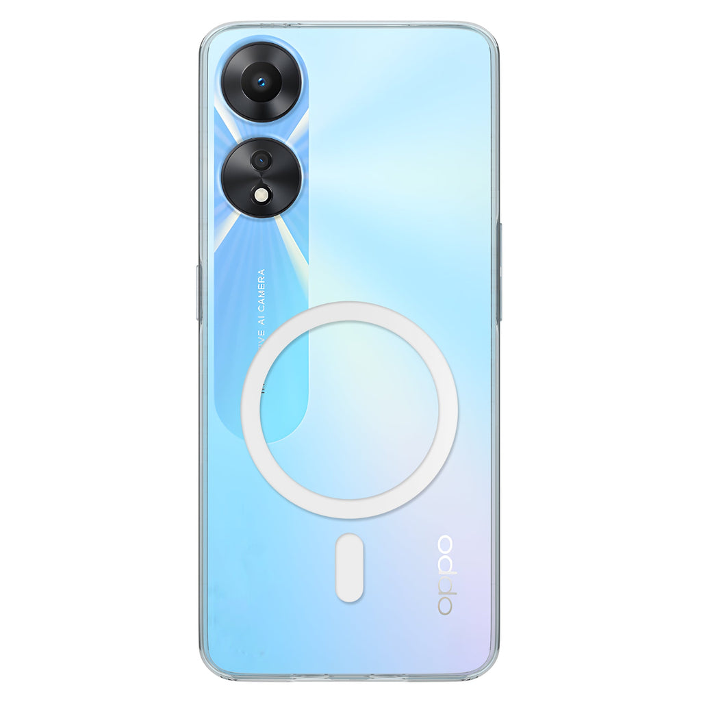 Anti-Yellow Magsafe Clear Case Oppo A Series