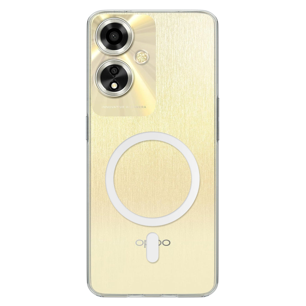 Anti-Yellow Magsafe Clear Case Oppo A Series