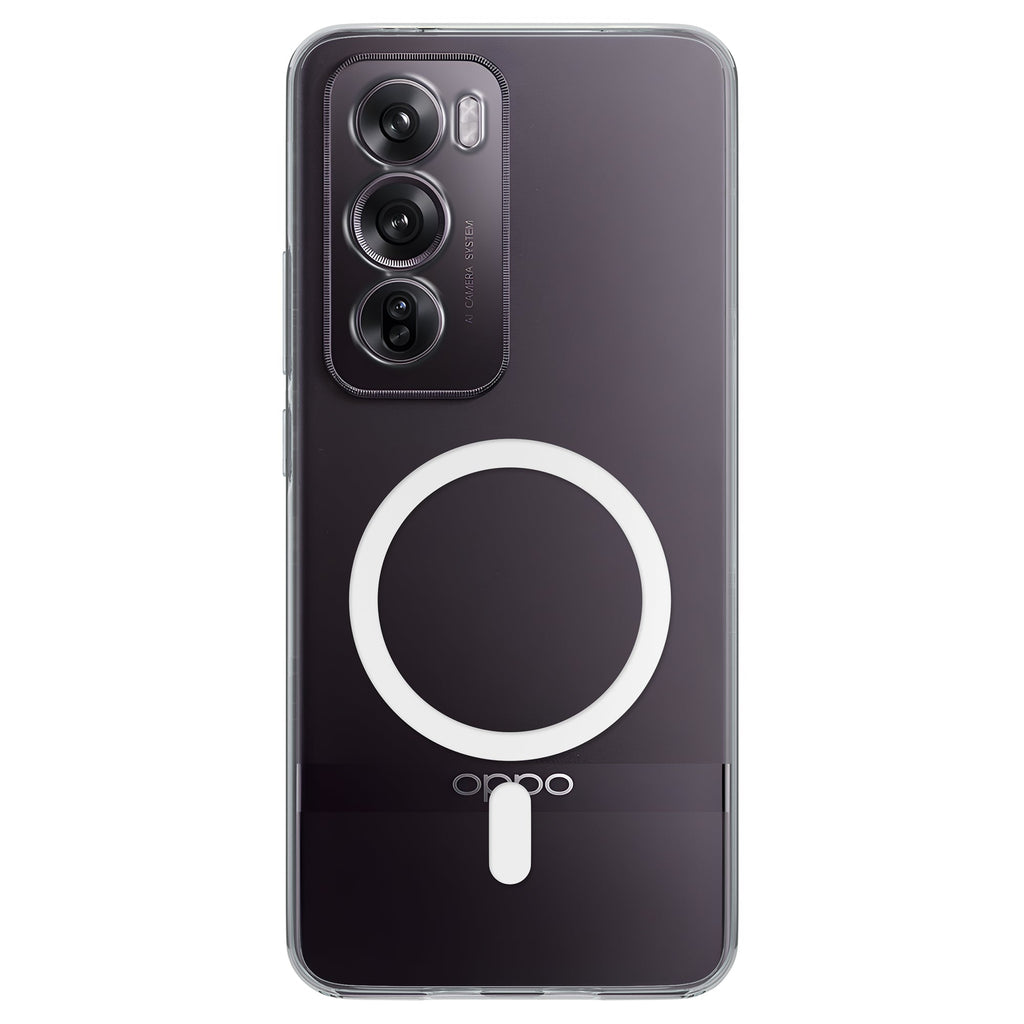 Anti-Yellow Magsafe Clear Case Oppo Reno Series