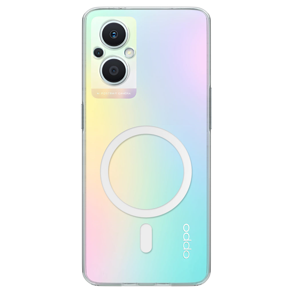 Anti-Yellow Magsafe Clear Case Oppo F Series
