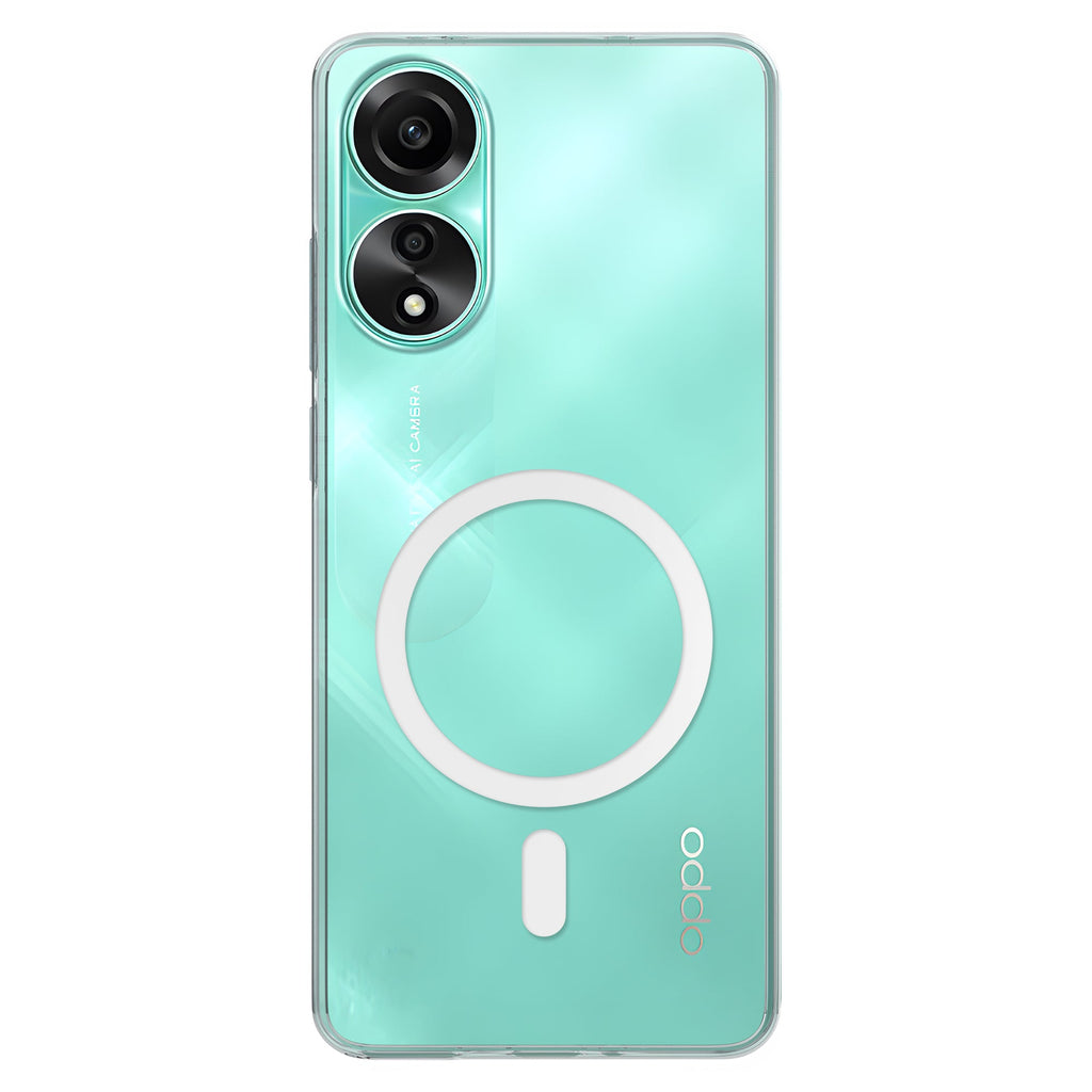 Anti-Yellow Magsafe Clear Case Oppo A Series