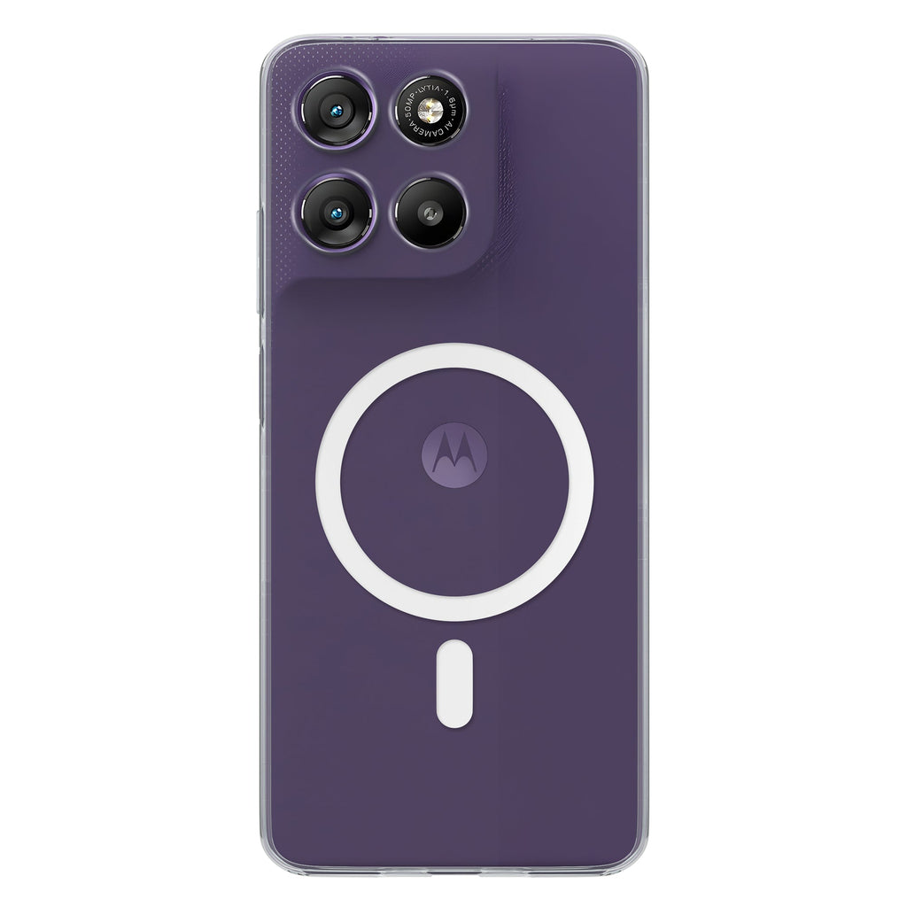 Anti-Yellow Magsafe Clear Case - Moto G67 Power 5G