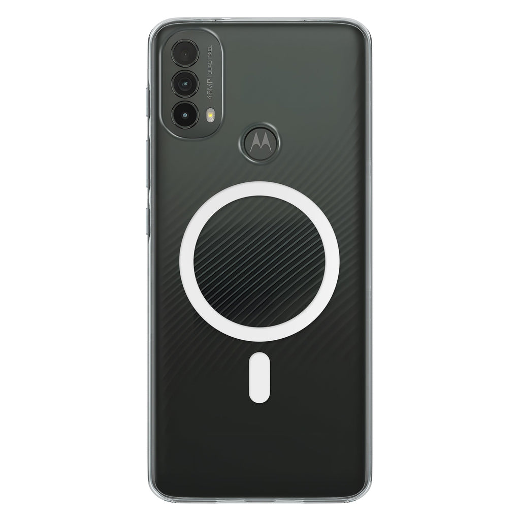 Anti-Yellow Magsafe Clear Case - Moto E40
