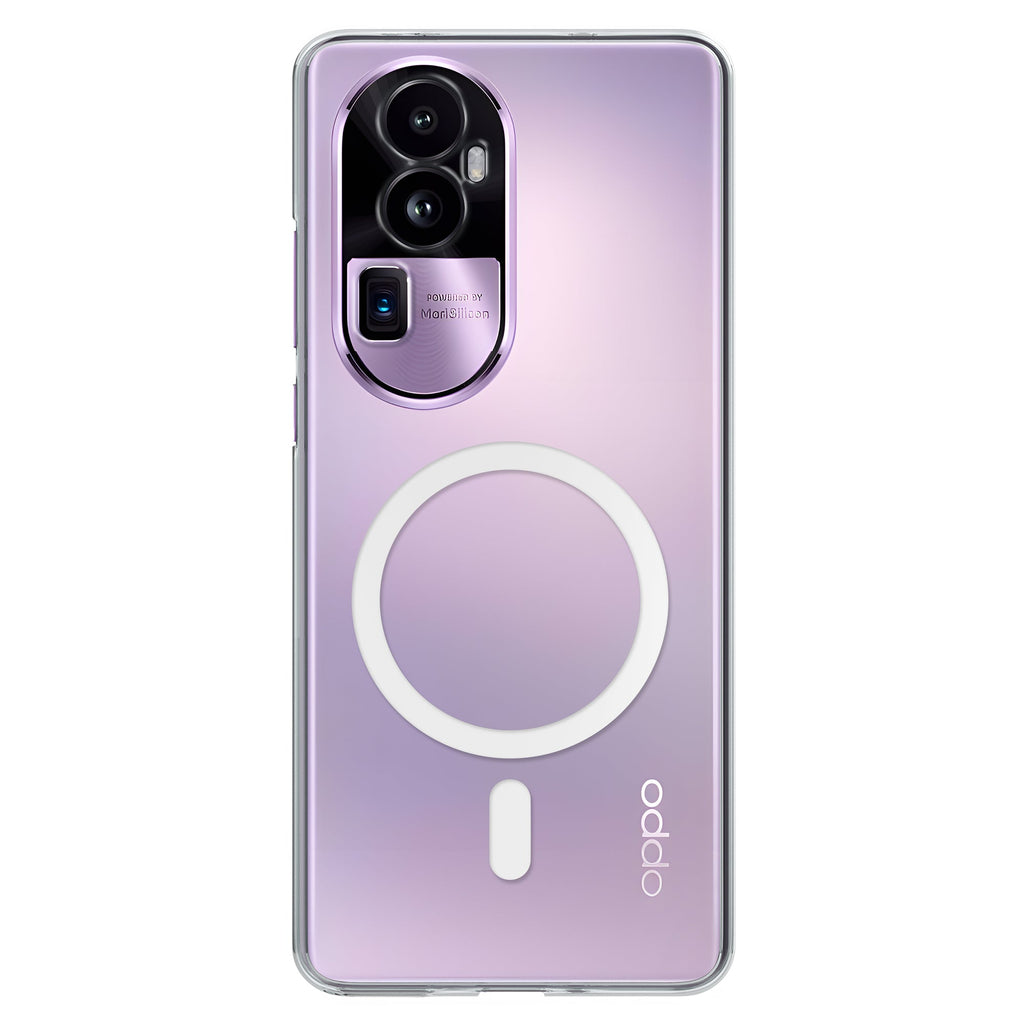 Anti-Yellow Magsafe Clear Case Oppo Reno Series