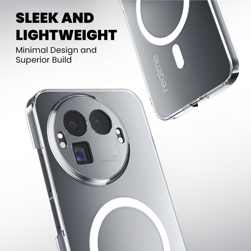 Anti-Yellow Magsafe Clear Case - Realme 12 Plus 5G