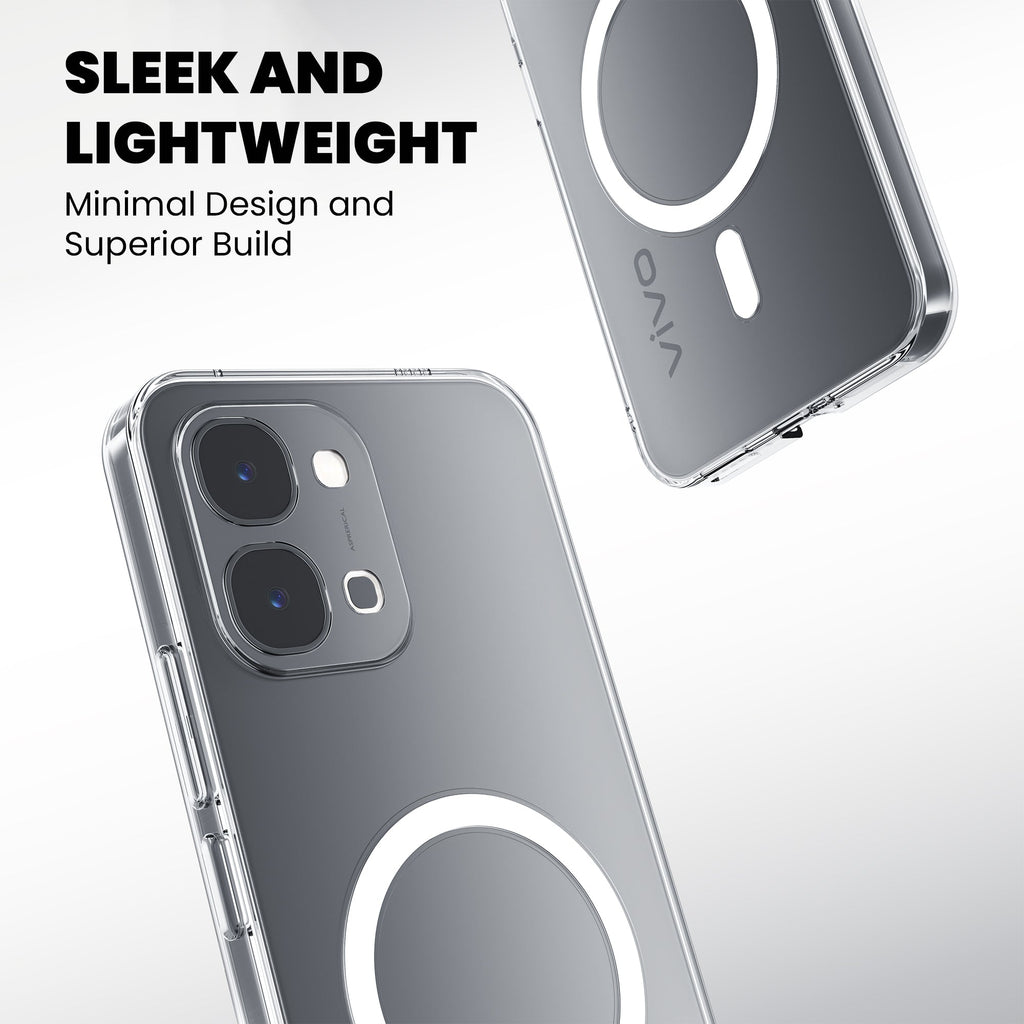 Anti-Yellow Magsafe Clear Case - Vivo Y11 5G
