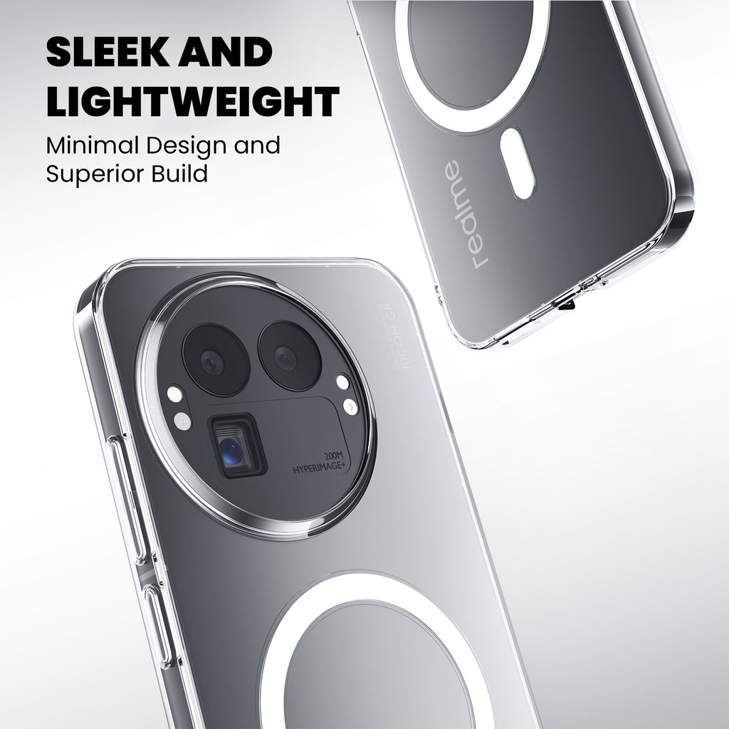 Anti-Yellow Magsafe Clear Case - Realme 12 5G