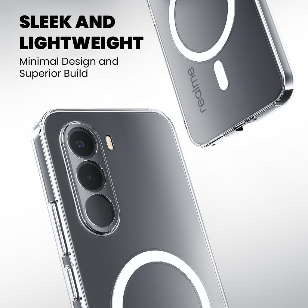 Anti-Yellow Magsafe Clear Case - Realme C67 4G