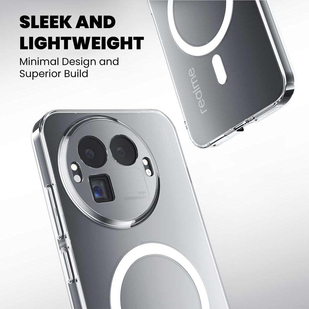 Anti-Yellow Magsafe Clear Case - Realme 11 5G
