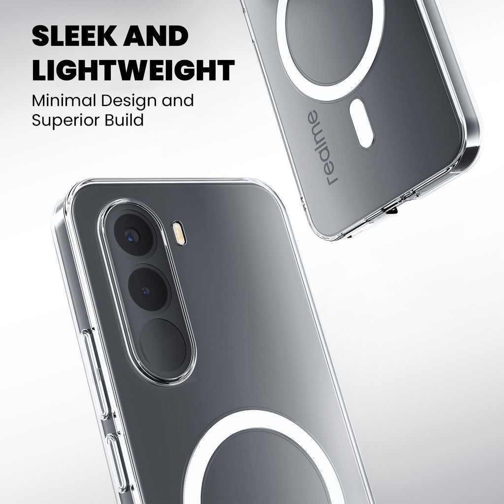 Anti-Yellow Magsafe Clear Case - Realme C30