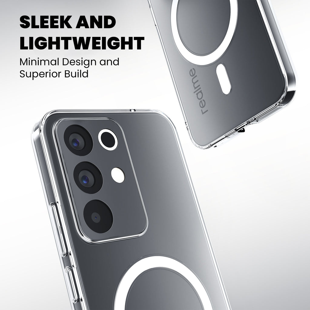 Anti-Yellow Magsafe Clear Case - Realme 9 5G