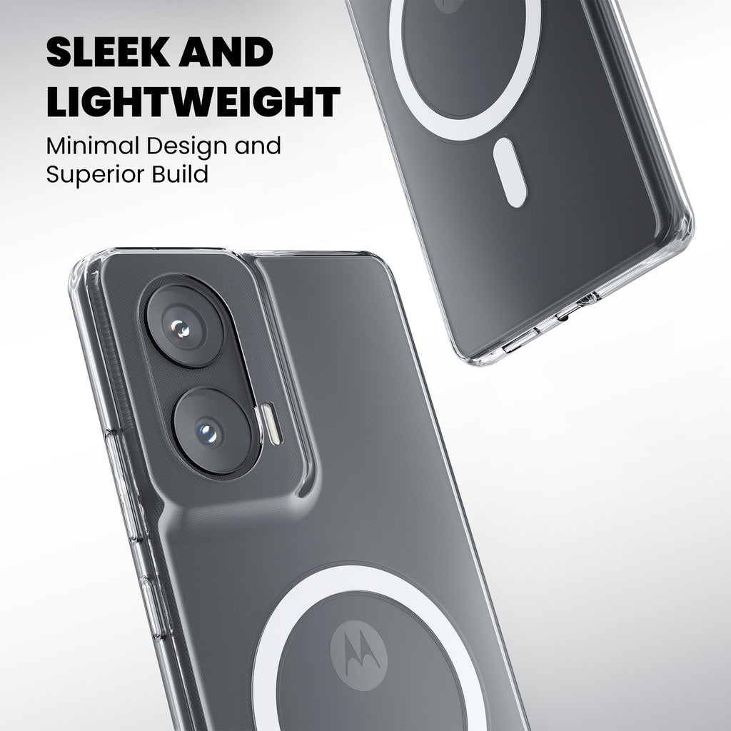 Anti-Yellow Magsafe Clear Case - Moto G35 5G