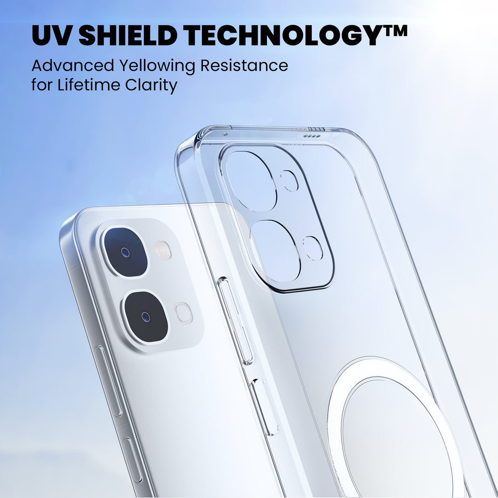Anti-Yellow Magsafe Clear Case - Vivo Y11 5G