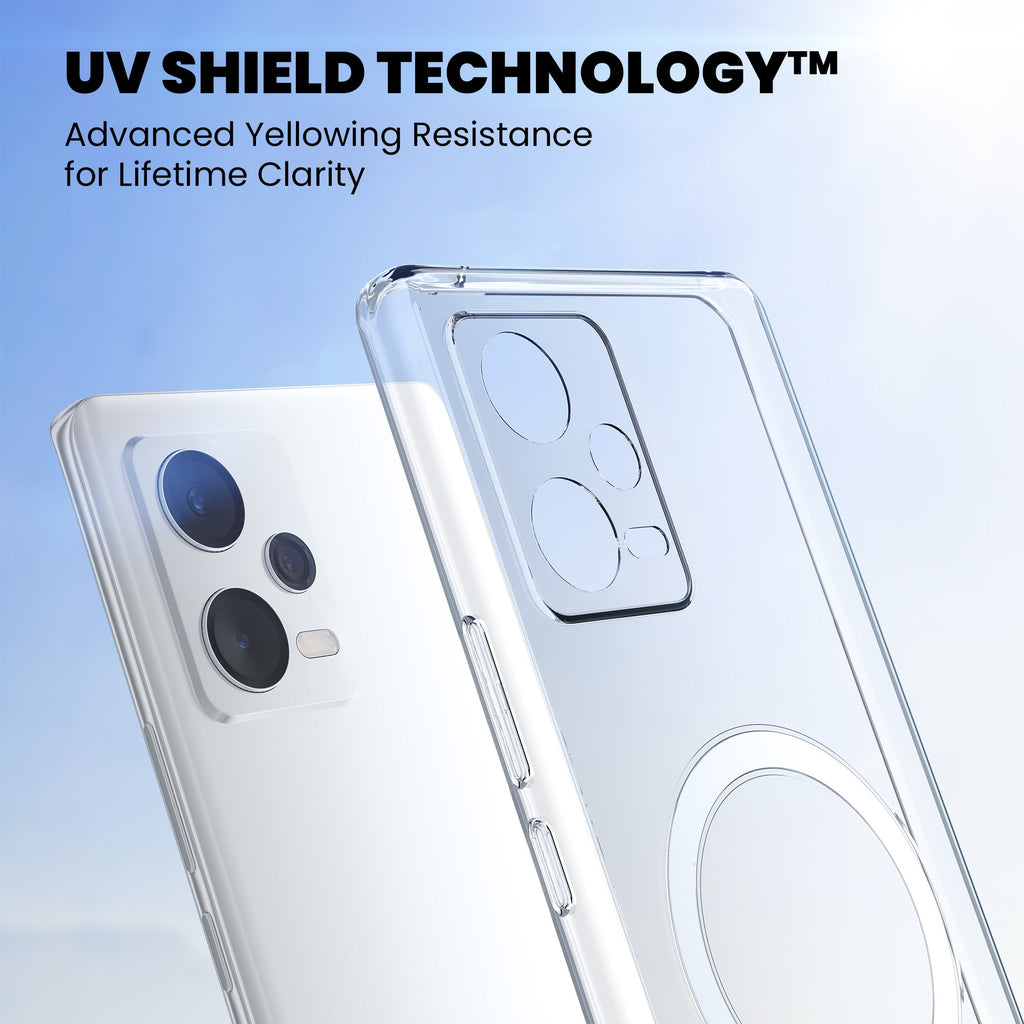 Anti-Yellow Magsafe Clear Case - Redmi Note 11S