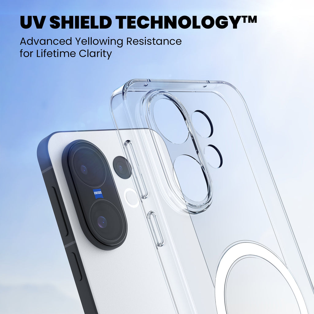 Anti-Yellow Magsafe Clear Case - Vivo Y18i
