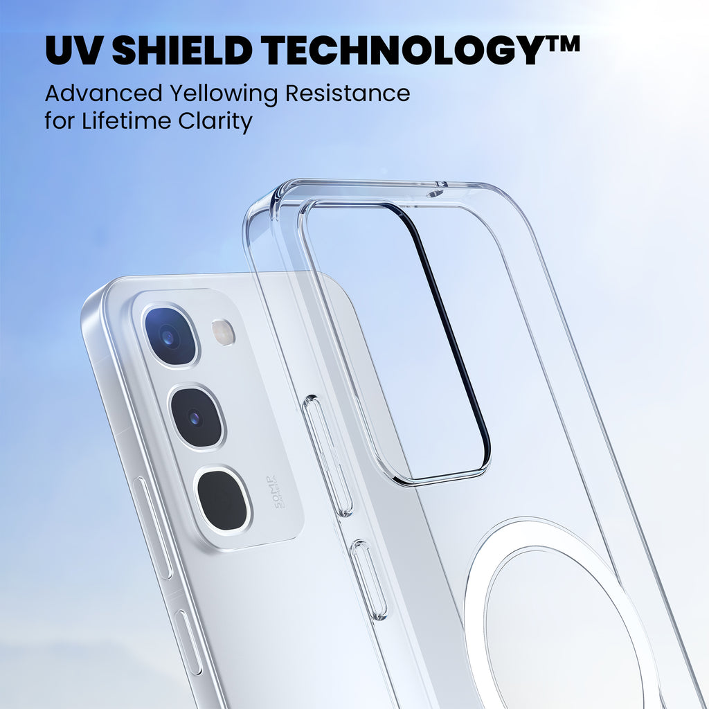 Anti-Yellow Magsafe Clear Case - Realme Narzo 100 Lite 5G