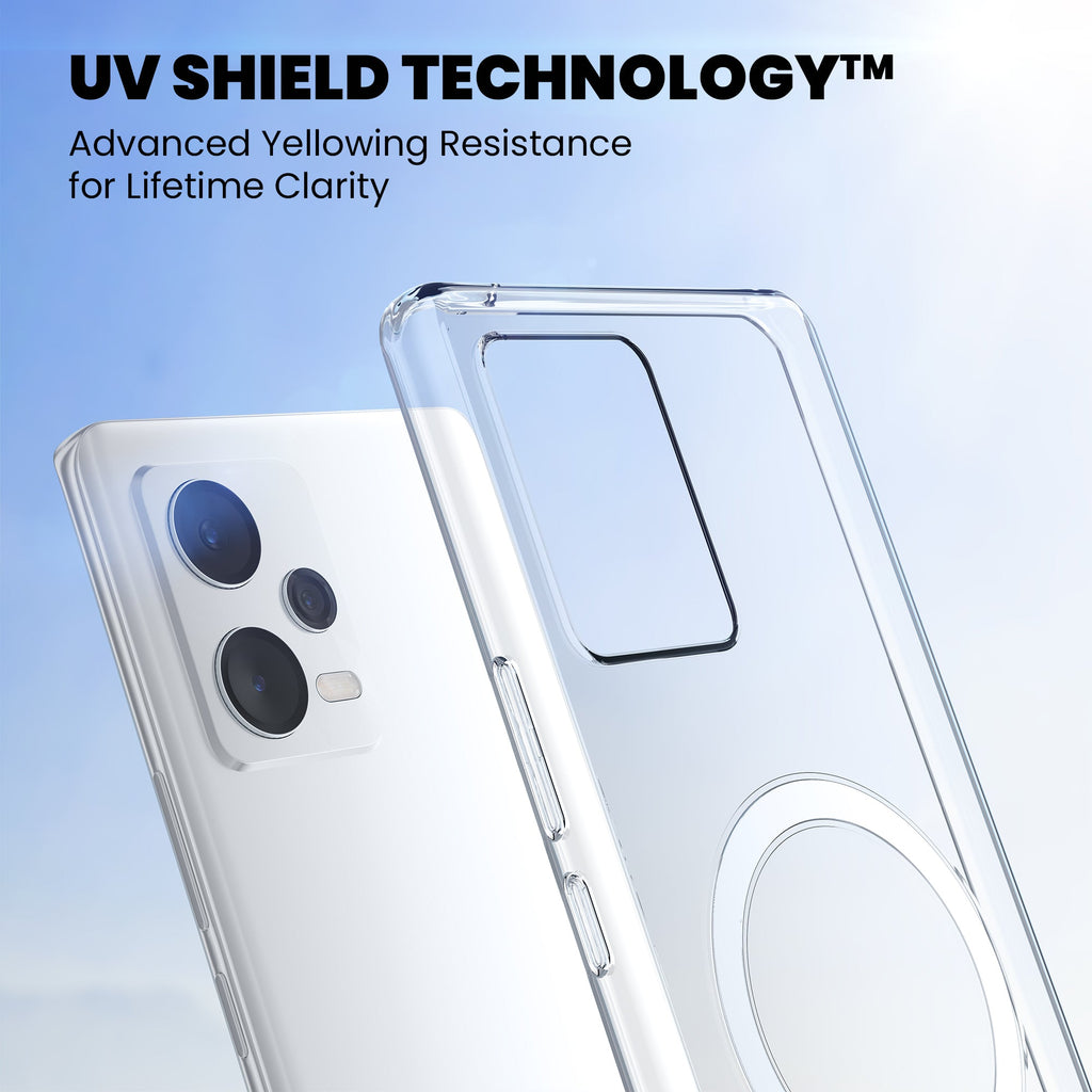Anti-Yellow Magsafe Clear Case - Redmi 13C 5G