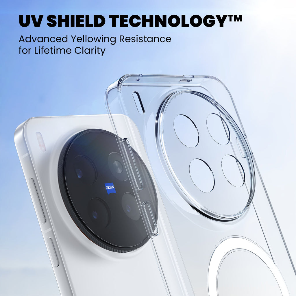 Anti-Yellow Magsafe Clear Case - Vivo X300 Pro