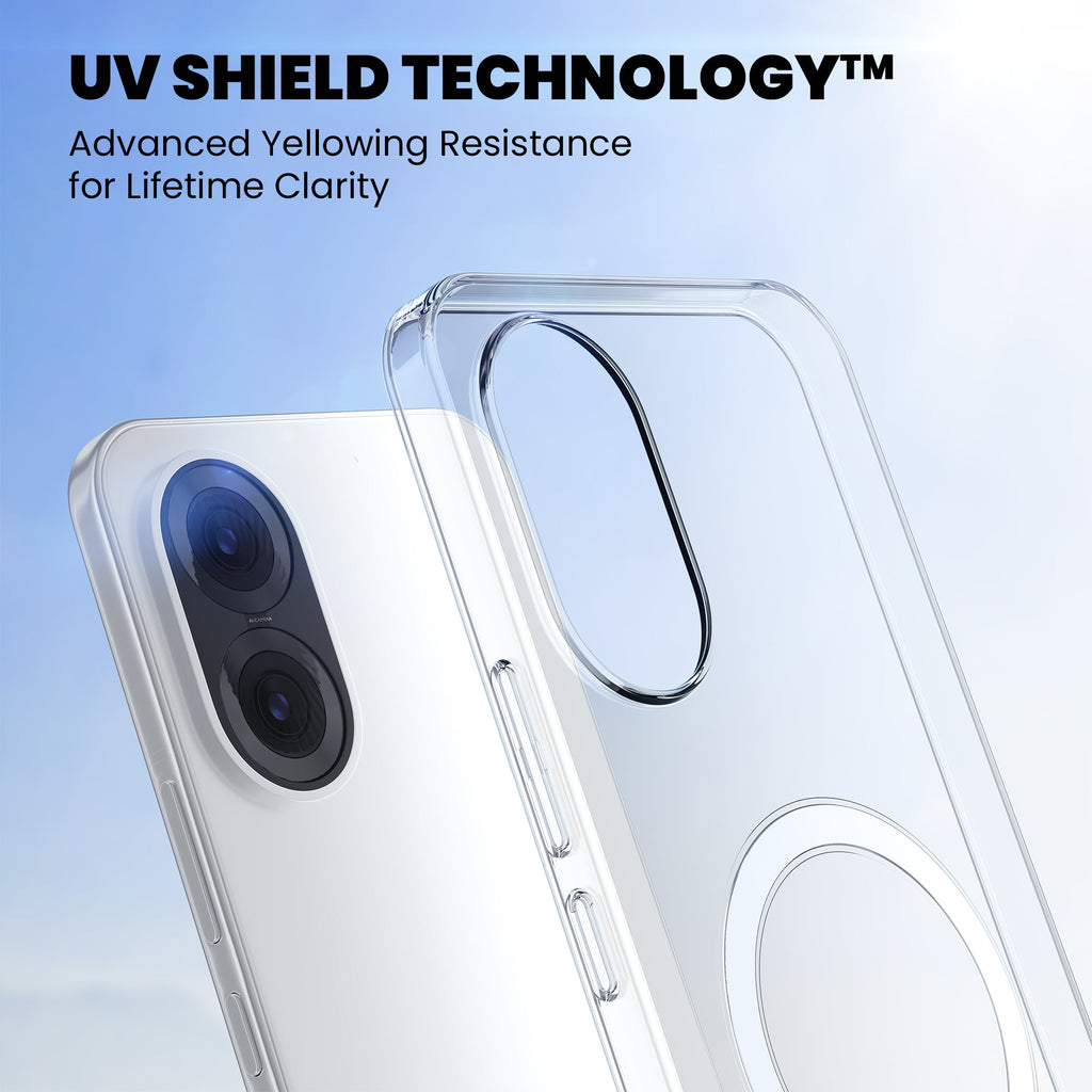 Anti-Yellow Magsafe Clear Case - Redmi Note 8 Pro