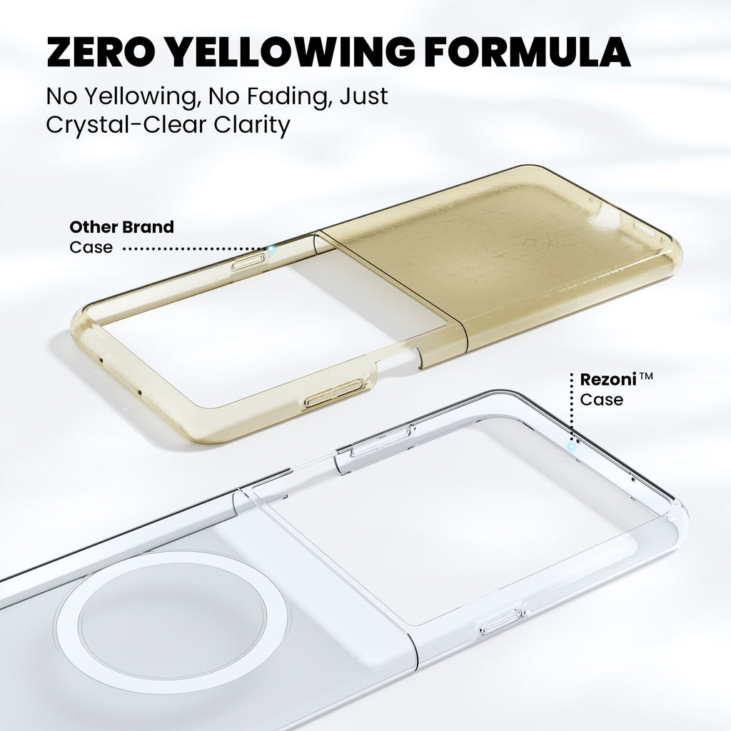 Anti-Yellow Magsafe Clear Case - Motorola Razr 40 Ultra