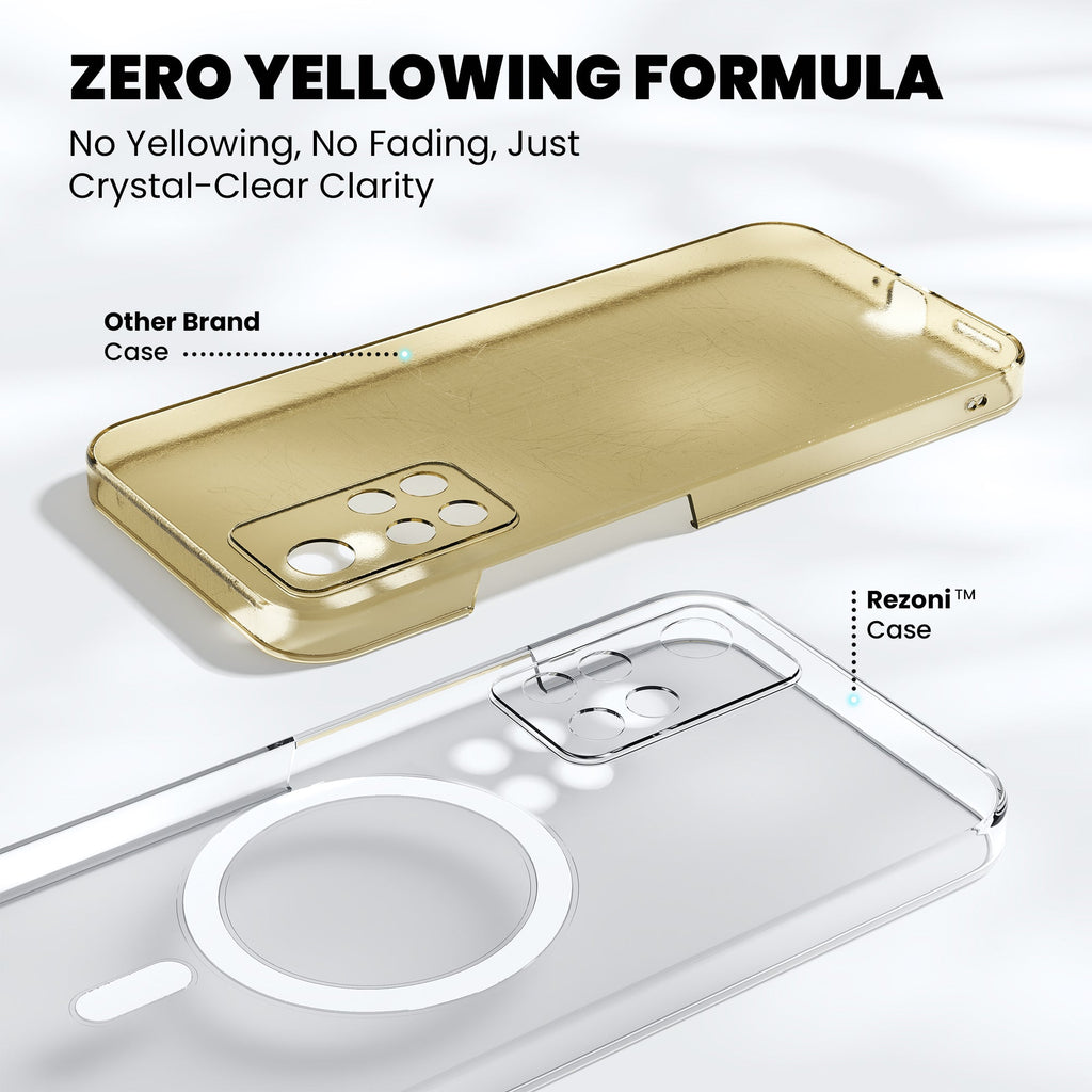 Anti-Yellow Magsafe Clear Case Xiaomi