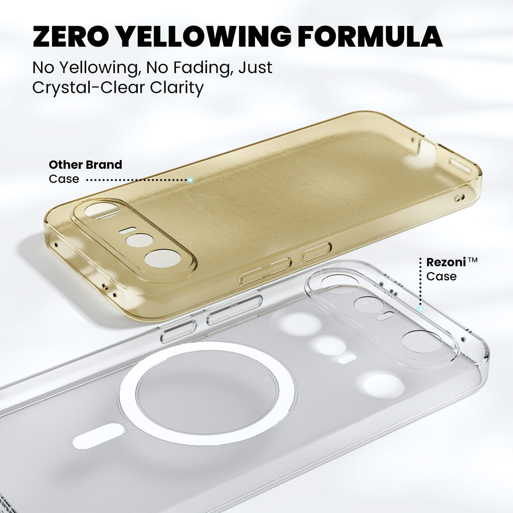 Anti-Yellow Magsafe Clear Case - Vivo S2