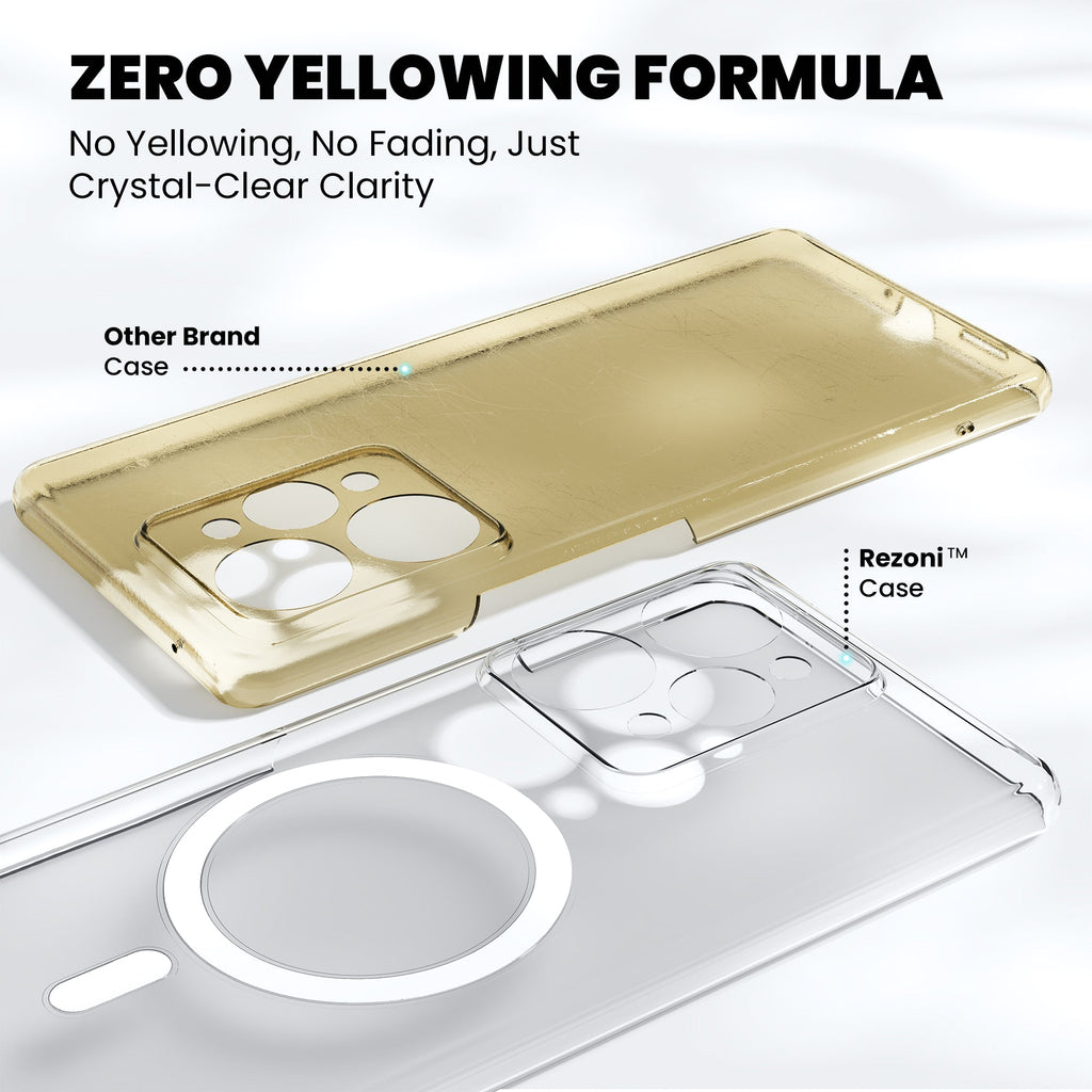 Anti-Yellow Magsafe Clear Case - Realme 15 5G