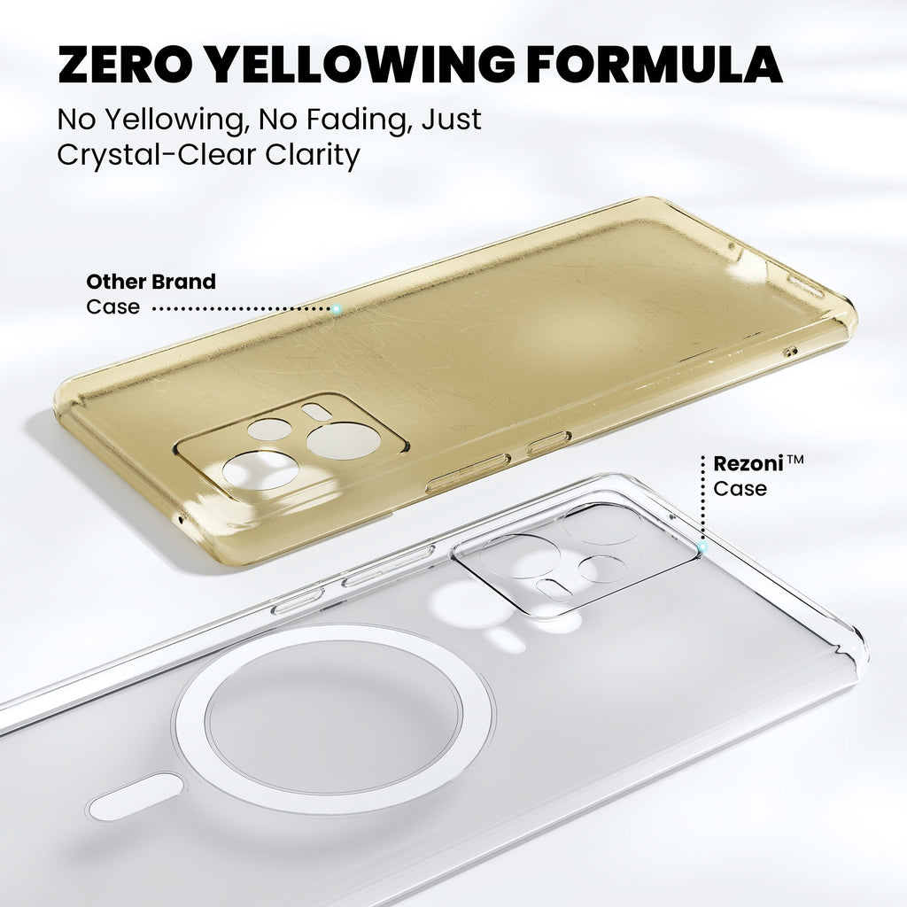 Anti-Yellow Magsafe Clear Case - Redmi Note 13 Pro Plus 5G