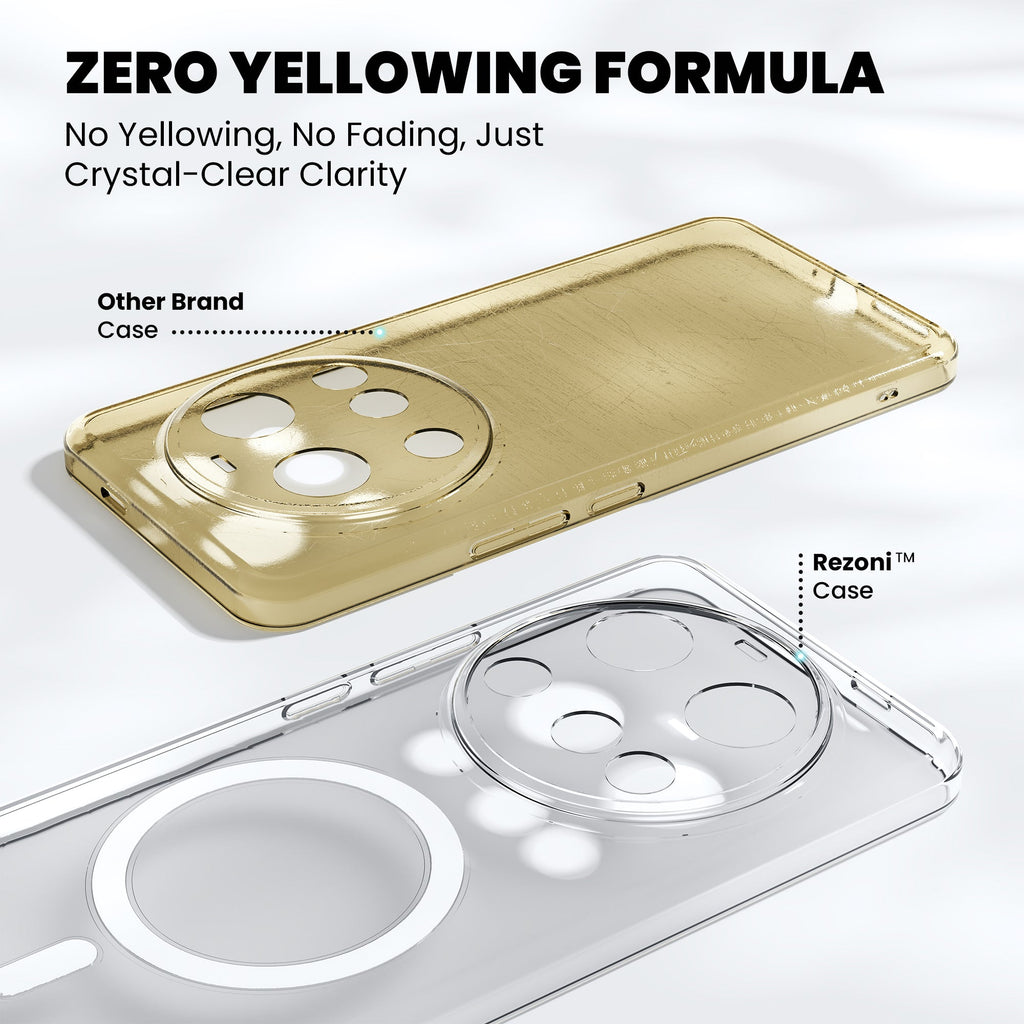 Anti-Yellow Magsafe Clear Case Xiaomi