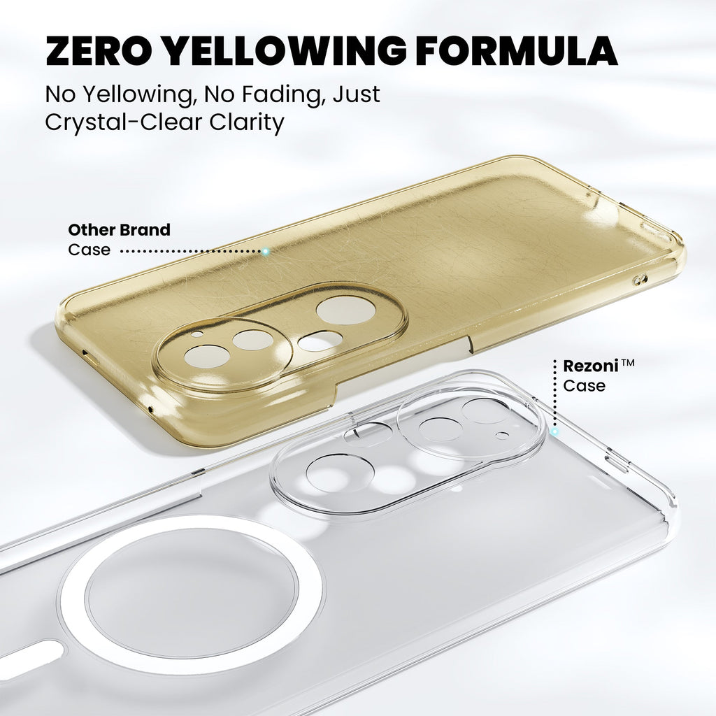 Anti-Yellow Magsafe Clear Case - Vivo V40