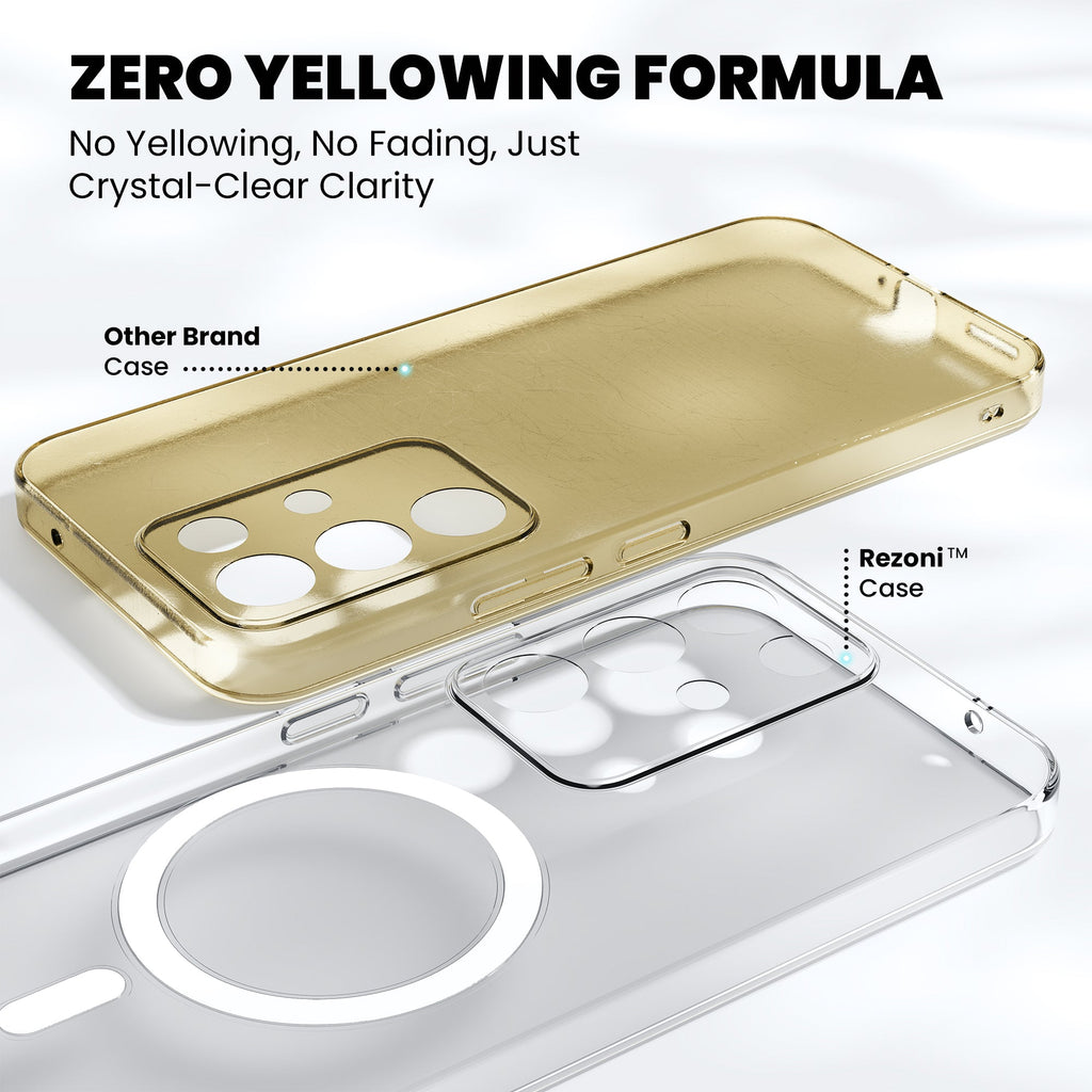 Anti-Yellow Magsafe Clear Case - Realme 9 5G