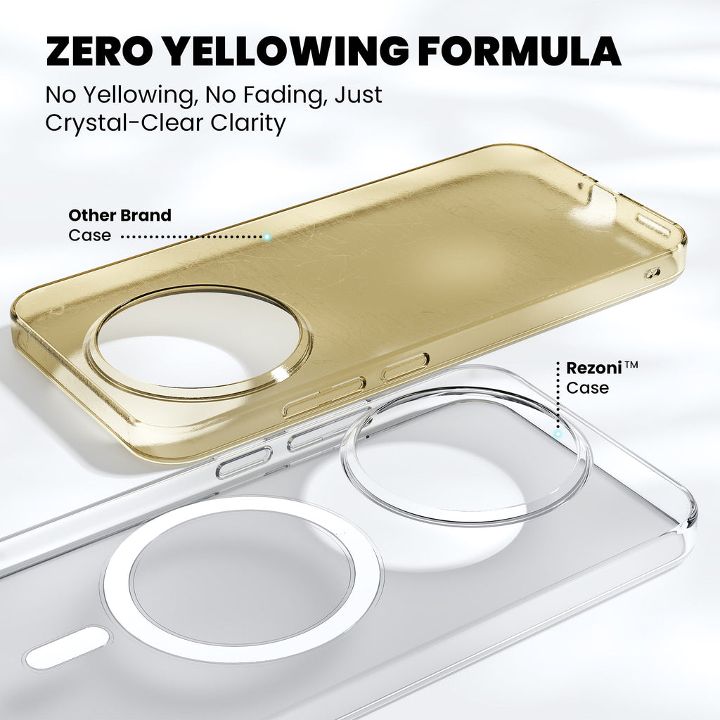 Anti-Yellow Magsafe Clear Case - Realme GT 8 Pro