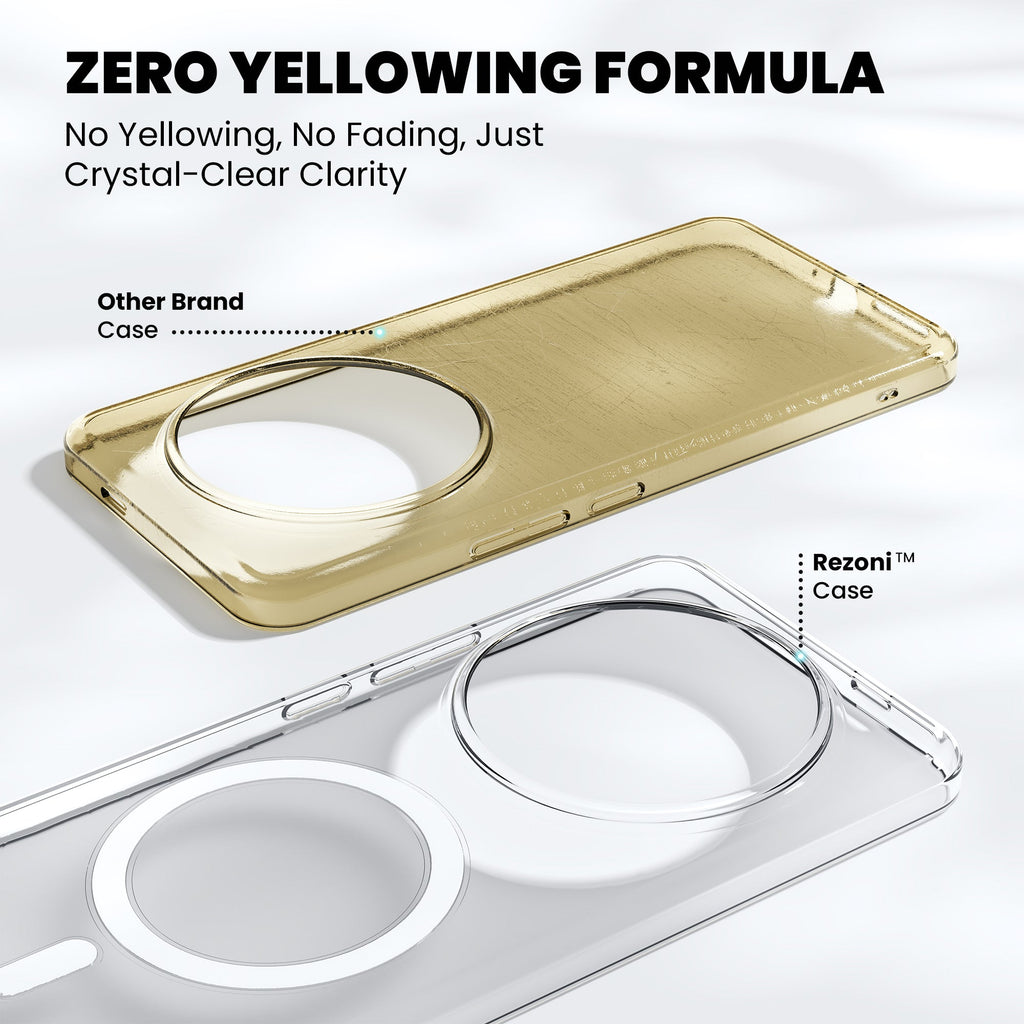 Anti-Yellow Magsafe Clear Case Xiaomi