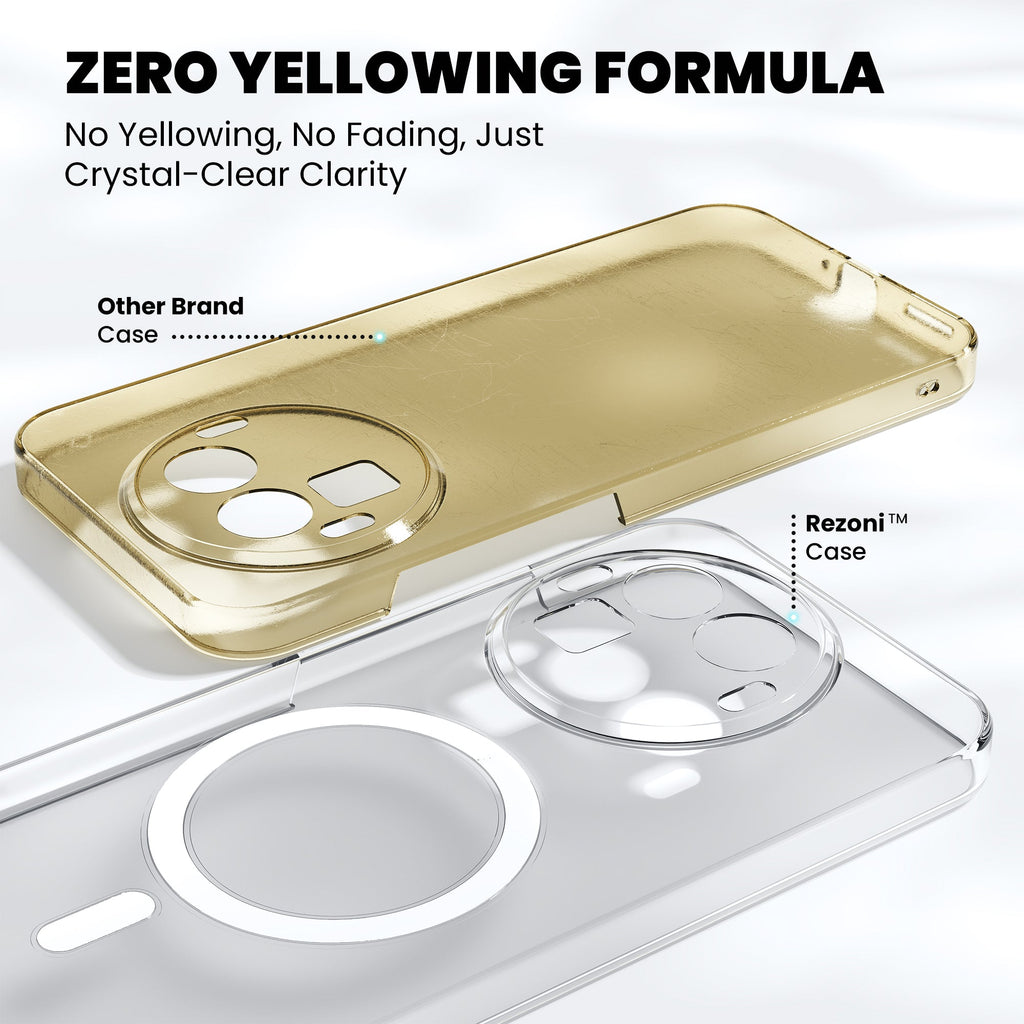 Anti-Yellow Magsafe Clear Case - Realme Narzo 70 Turbo 5G