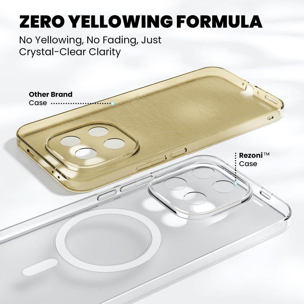Anti-Yellow Magsafe Clear Case - iQOO