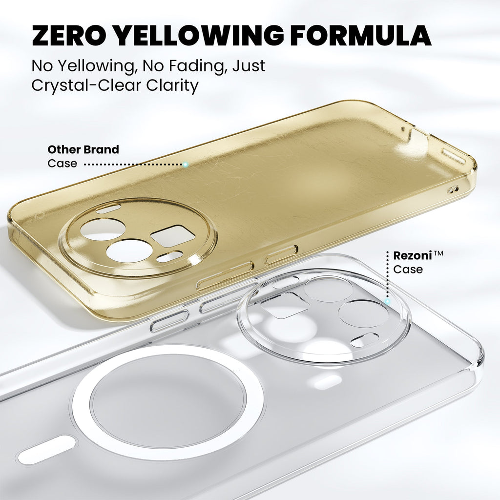Anti-Yellow Magsafe Clear Case - Realme 11 5G