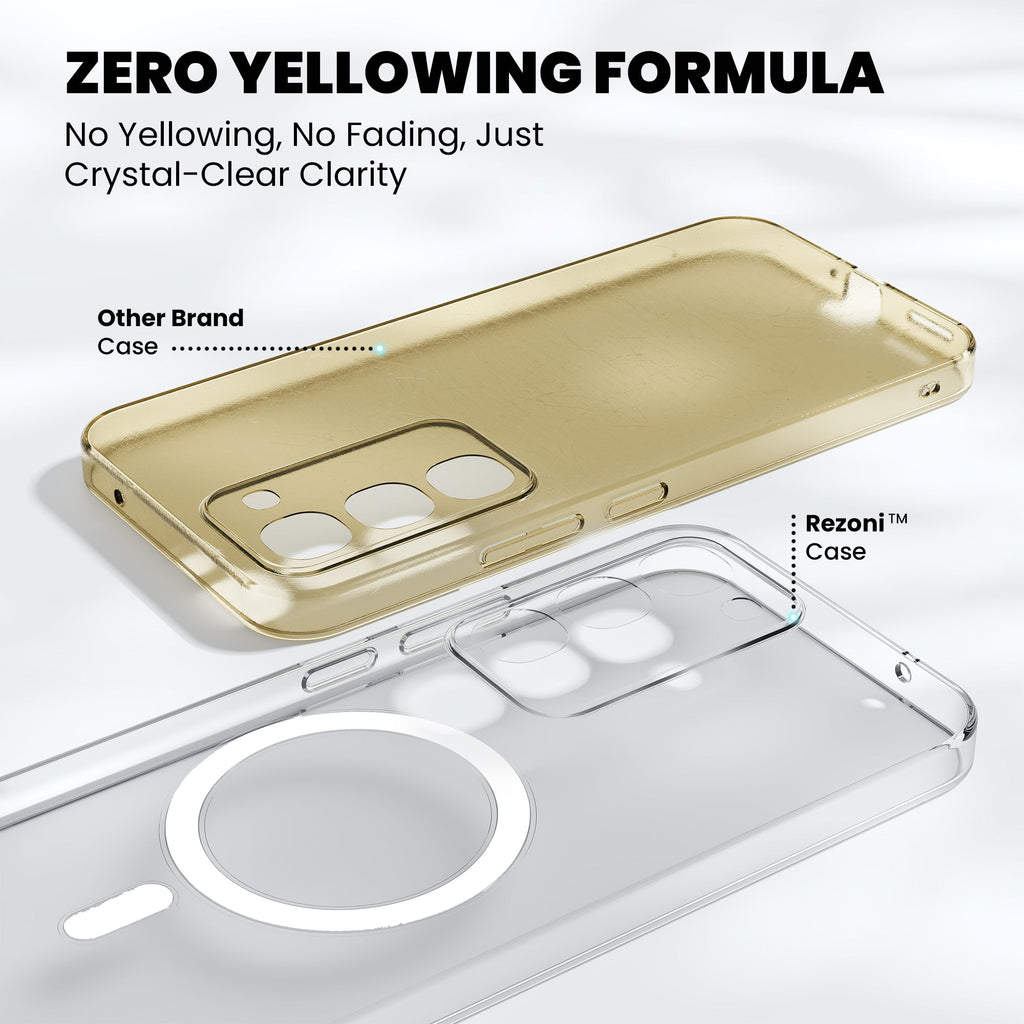 Anti-Yellow Magsafe Clear Case - Realme 16X
