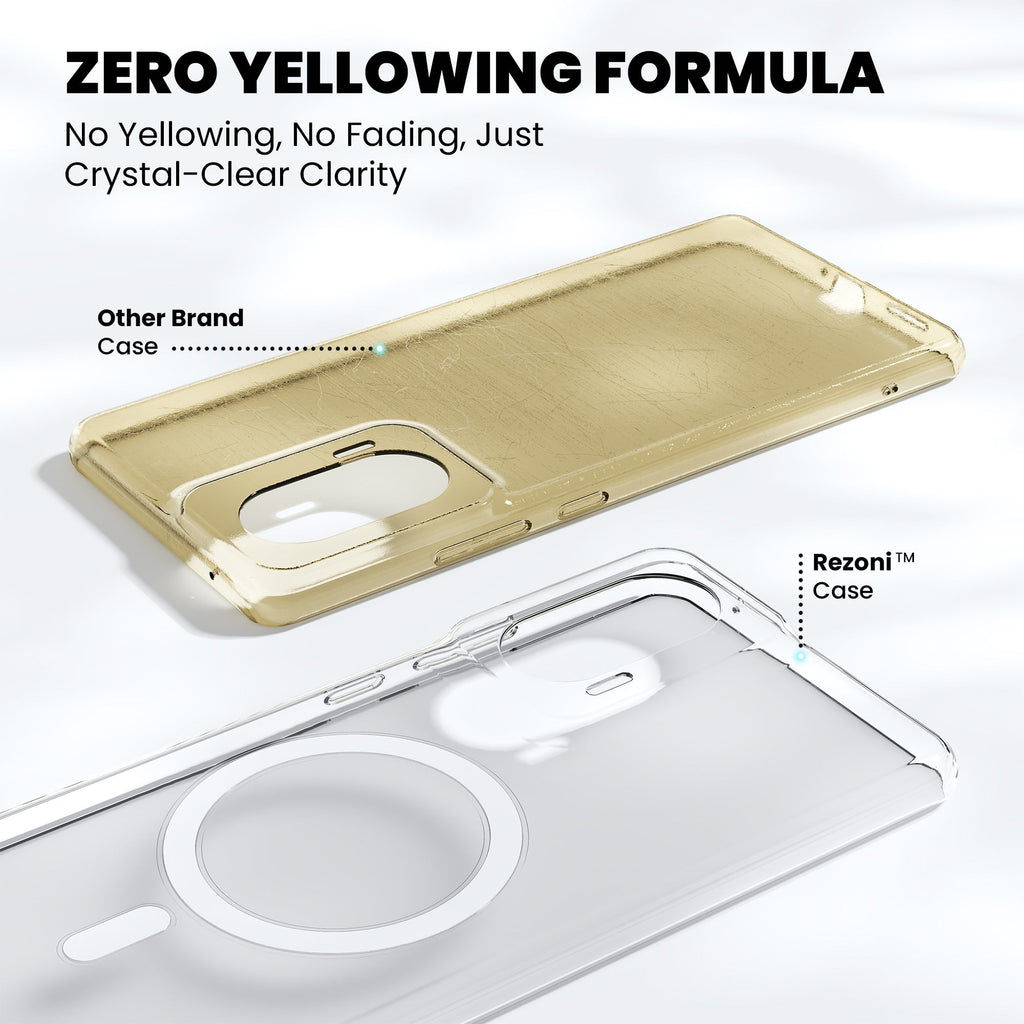 Anti-Yellow Magsafe Clear Case - Moto G35 5G