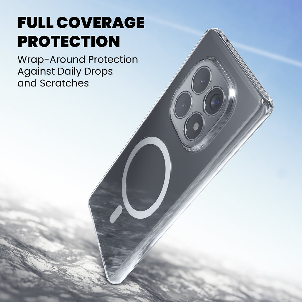 Anti-Yellow Magsafe Clear Case - Redmi Note 14 Pro Plus 5G