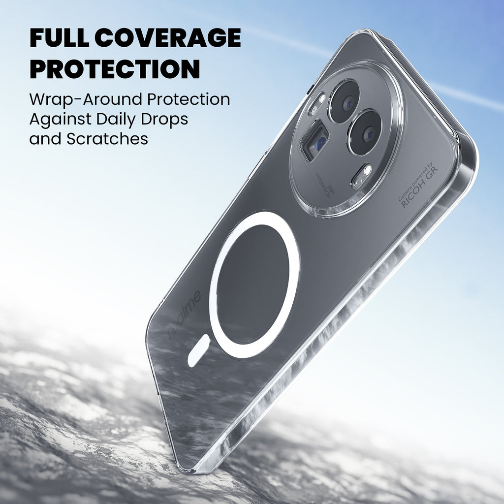 Anti-Yellow Magsafe Clear Case - Realme 12 Plus 5G