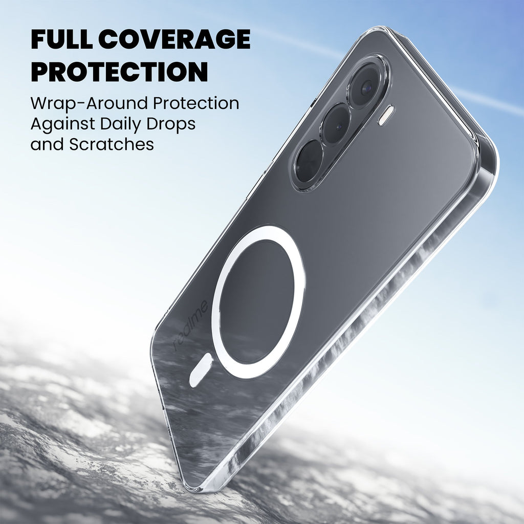 Anti-Yellow Magsafe Clear Case - Realme C67 4G